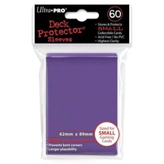 Ultra Pro - 60ct Solid Purple Small Deck Protectors